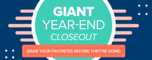 Read more about the article Year End Closeout & More
