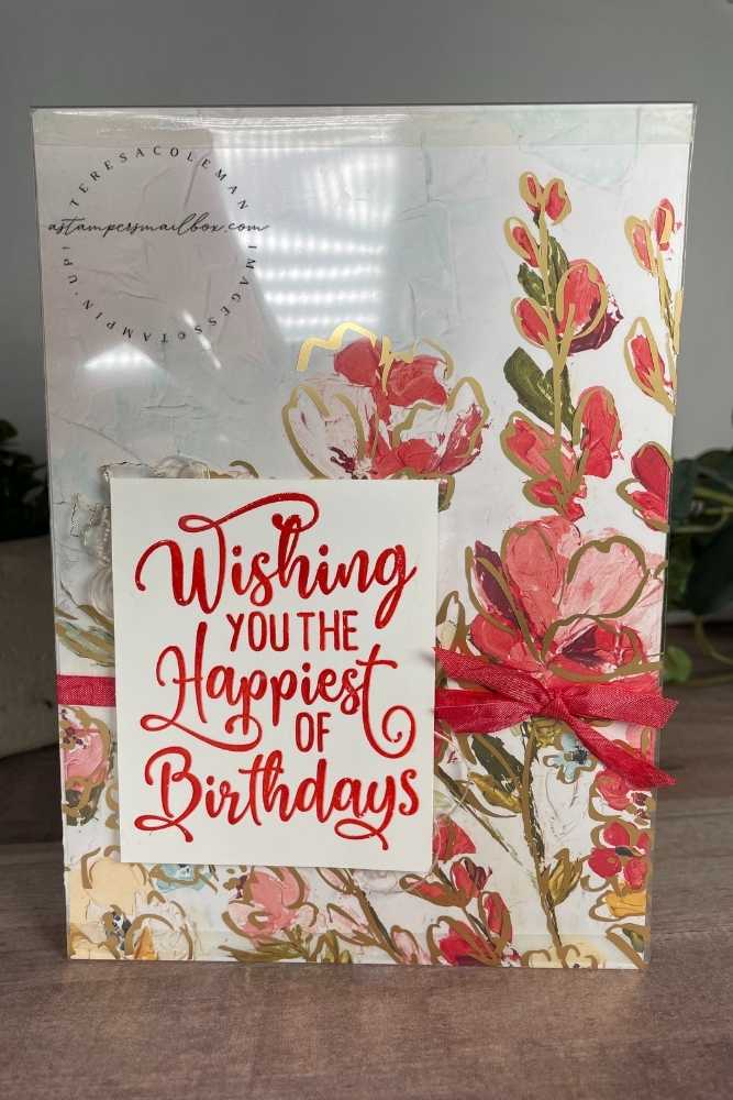 Fine Art Suite 5 x 7 Birthday Card