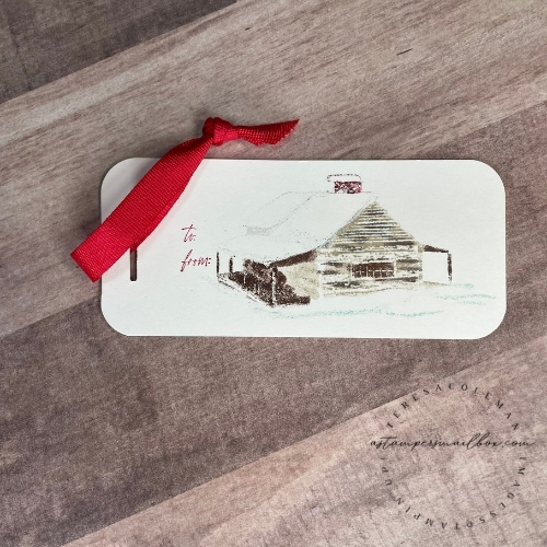 Peaceful Cabin Tag