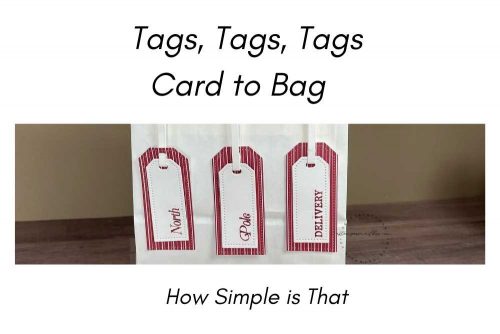 Two in One: Tag Card Becomes a Gift!