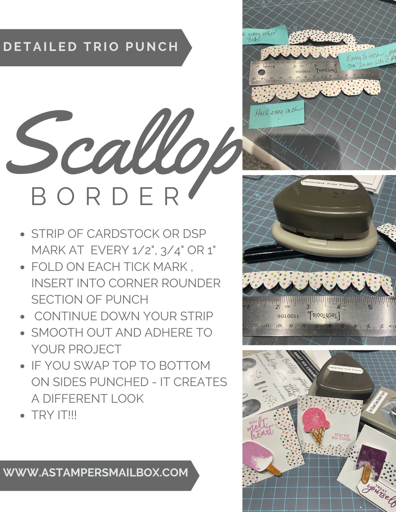 Scallop Border Tutorial 