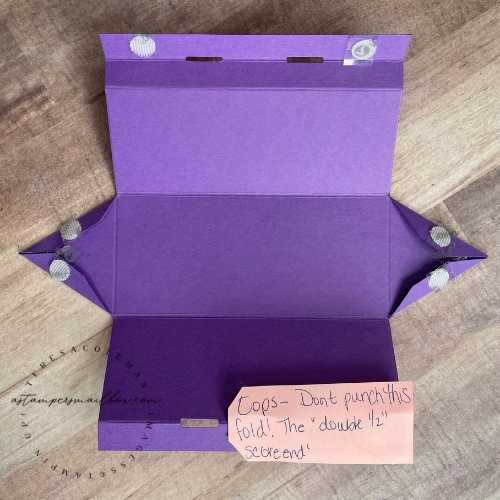 Birthday Chocolate & Coffee Triangle Purse Box