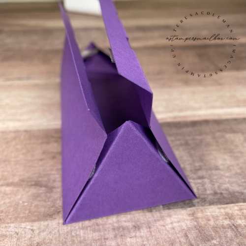 Birthday Chocolate & Coffee Triangle Purse Box