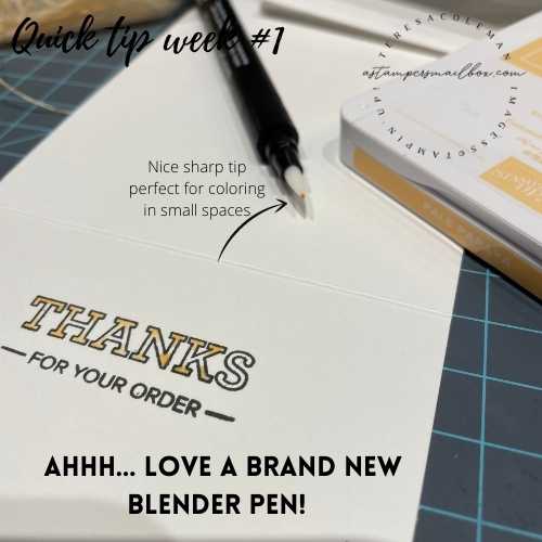 Crafters Quick Tip 1