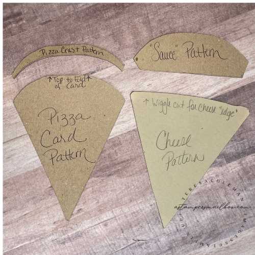 Pizza Card Patterns