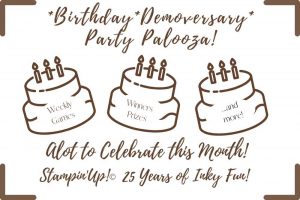 Read more about the article Party Palooza Check in!