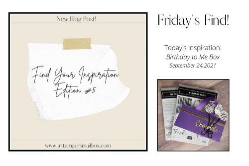 Find Your Inspiration Friday Ed #5