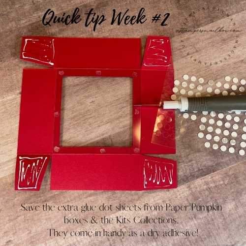 Crafters Quick Tip #2