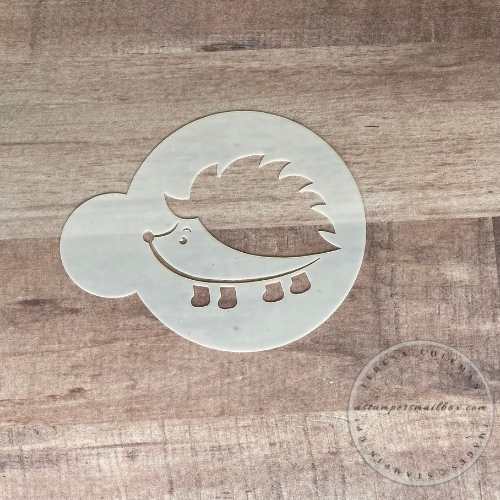 Hedgehog Kisses Part 5 A Stampers Mailbox Coffee Stencil Series