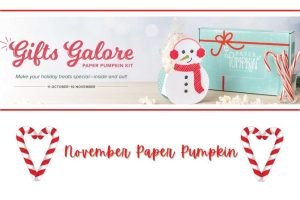 Read more about the article November Paper Pumpkin Ideas
