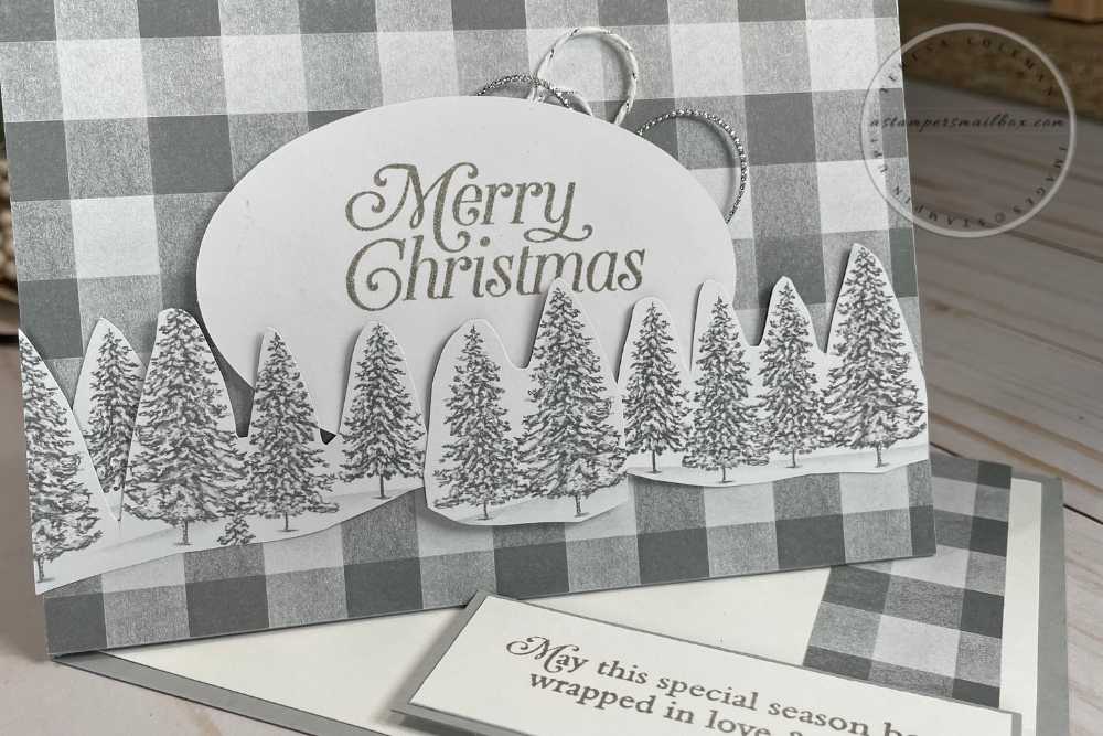 Christmas Twisted Easel Card