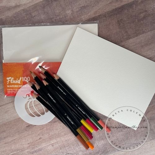 Hey There Pumpkin Card Supplies
