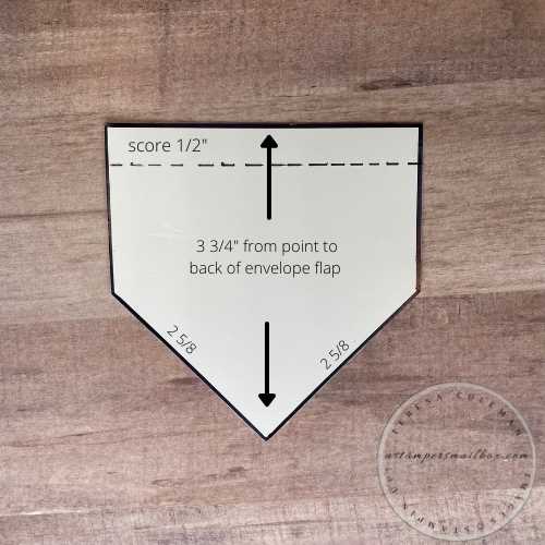 A Stampers Mailbox Envelope Flap Cards Before & After