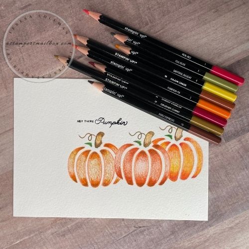 Stampin'Up! Watercolor Pumpkins