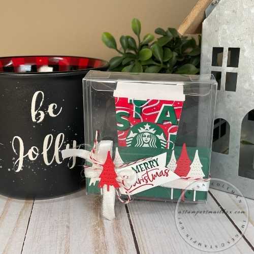 Find Your Inspiration Friday Stand Up Starbucks Gift Card in a Clear Box