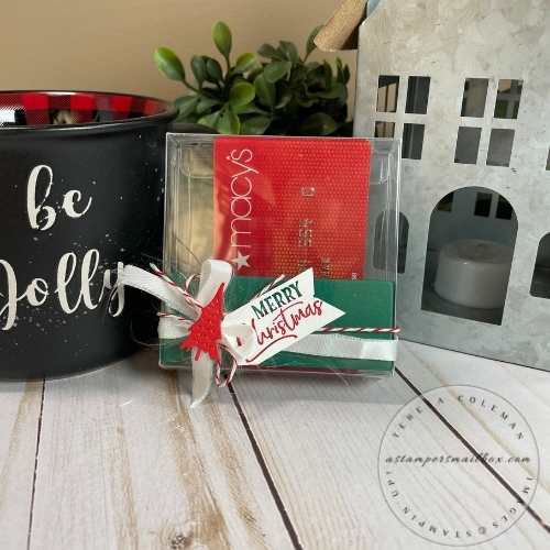 Find Your Inspiration Friday Stand Up Starbucks Gift Card in a Clear Box