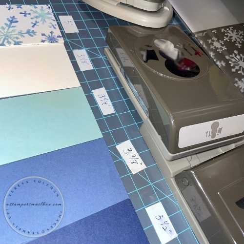 Find Your Inspiration Friday: Tag Makers Stenciled Snowflakes