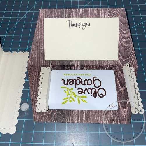 Mailbox Monday Makeover: Inside Purse Gift Card Holder