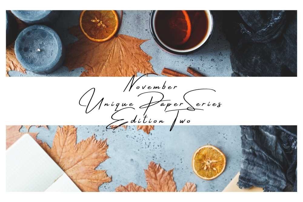 You are currently viewing Unique Paper Series Edition #2