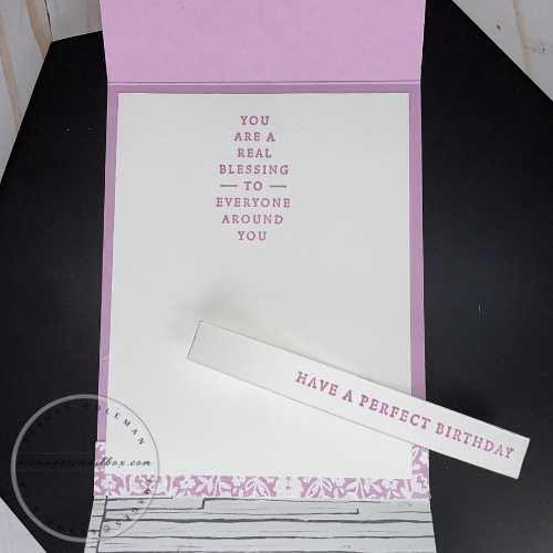 Mailbox Monday Makeover: You are a Blessing Birthday Card