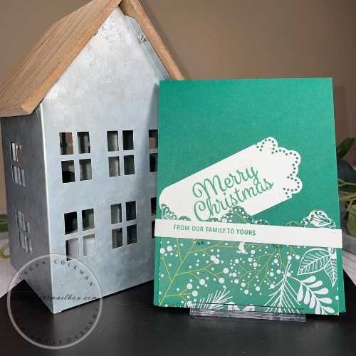 Mailbox Monday Makeover: Before Christmas Card
