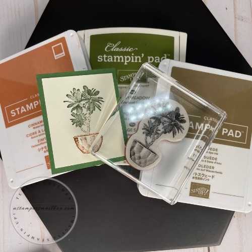 A Stampers Mailbox Thirsty Stone Coaster Box