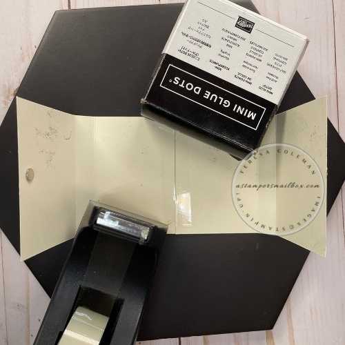A Stampers Mailbox Thirsty Stone Coaster Box