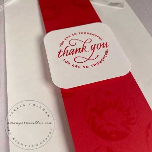 Flat Sack w/ wrap band closure Stampin'Up! Style