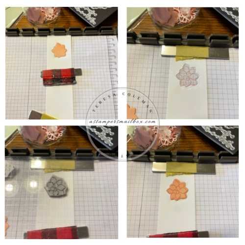 Die Cut and Stamp using the Stamparatus