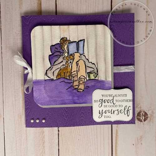 In the Moment Watercolor Sketch Card 1 of 3