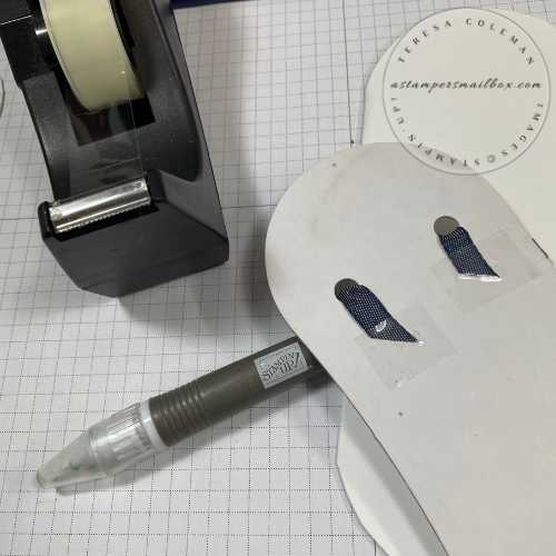 Using the You Pick Tool for the ribbon. 