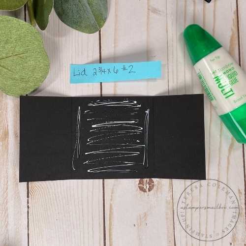 Apply Glue to Box Base CS # 2