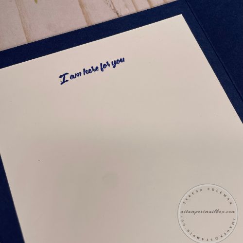 Inner Layer close up: Sentiment "I'm here for you"