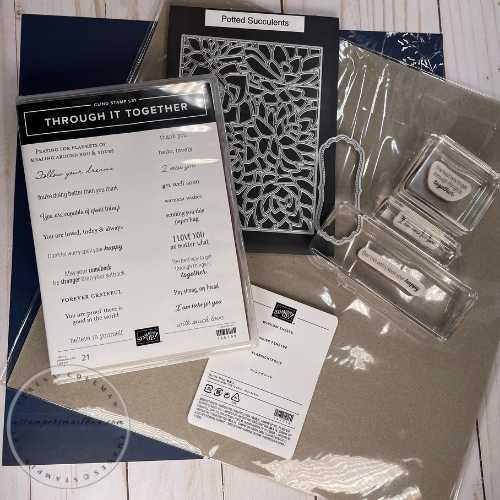 Tri-Fold Makeover Card Supplies