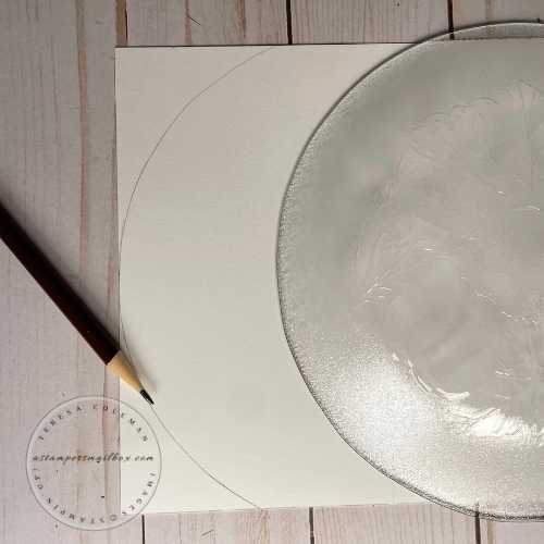 5 x 7 Tri Fold Olive Branch Stamp Set