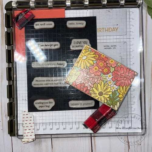 Control Sheet & Stamp Arrangement