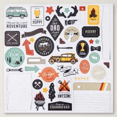 He's The Man Designer Series Paper