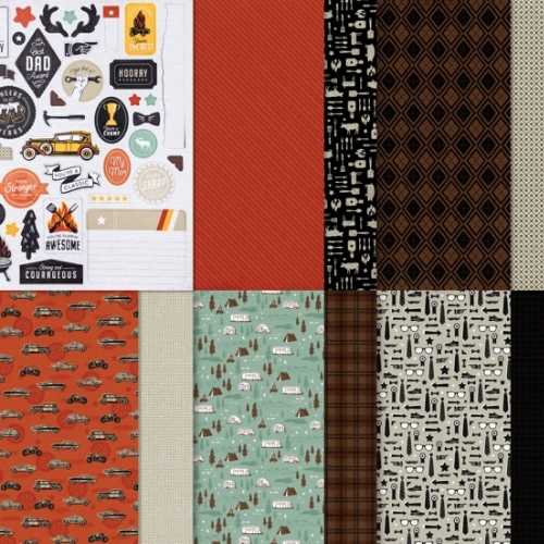 He's The Man Designer Series Paper