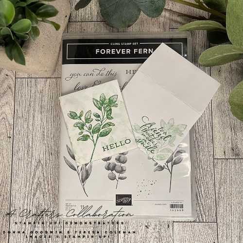 Forever Fern MIni Card