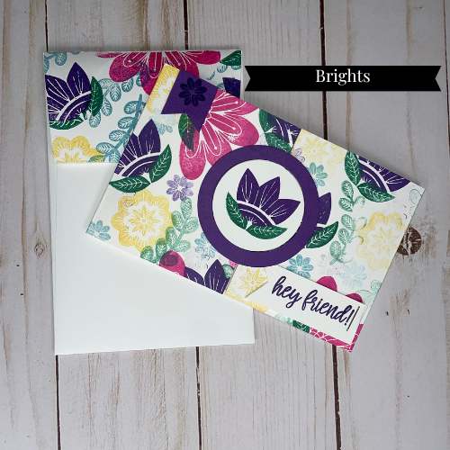 Brights Interlocking Card Project