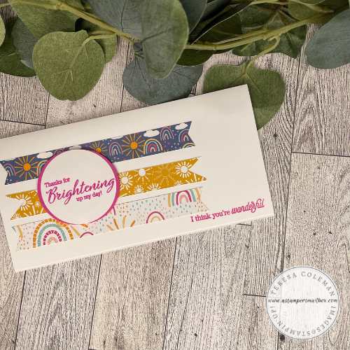 2022 Sale-A-Bration Slim Line Card. MMM Before Card. 
