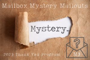 Read more about the article 2023 Mystery Mailbox Mailouts M3
