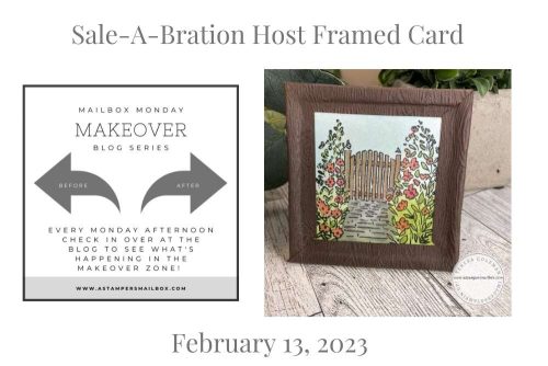 Monday Mailbox Make a Frame Card