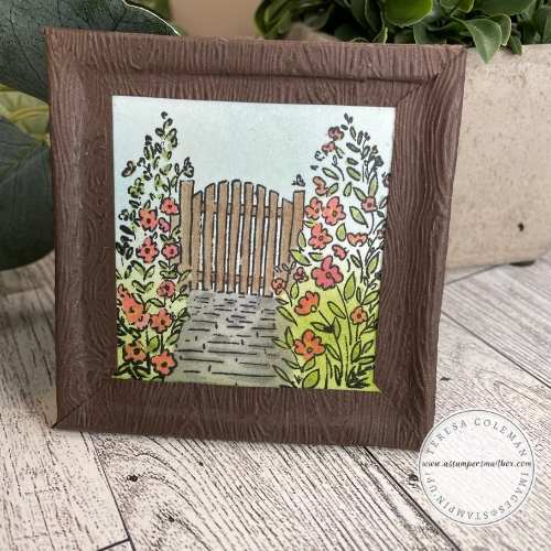 Finished Card. A few extra steps but worth it! 