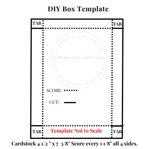 2 pack Cracker Box Template