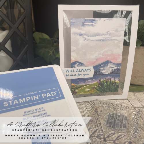 Faux Window card with Paper Pumpkin 